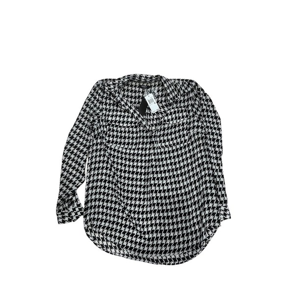 NWT premise Studio houndstooth top sz 10 - Picture 3 of 6